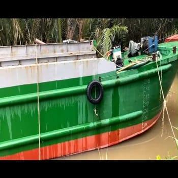 Bán ghe lai 145 tấn sắc 6 li nguyên con 